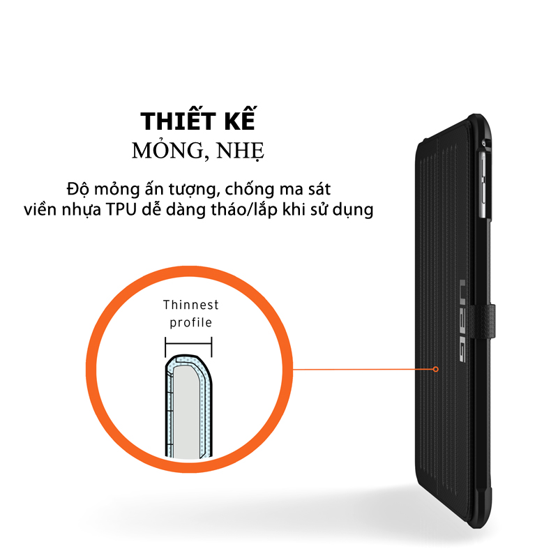Bao da iPad Mini 5 2019 UAG Metropolis Series