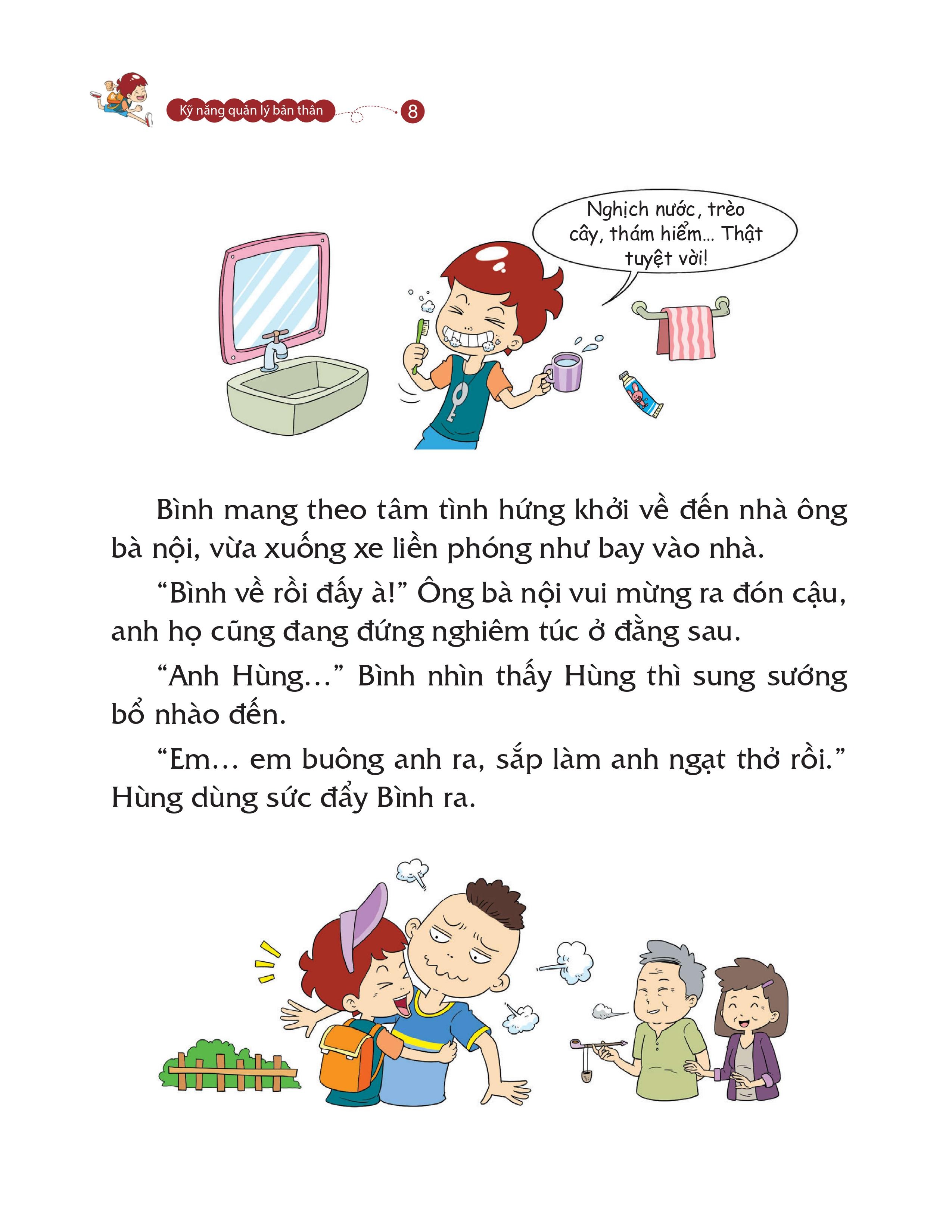 Bộ 8 cuốn sách quản lí bản thân dành cho thiếu nhi