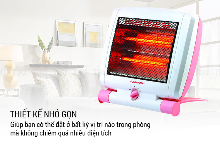 Quạt Sưởi Điện Halogen Sunhouse SHD7010 - Hàng chính hãng