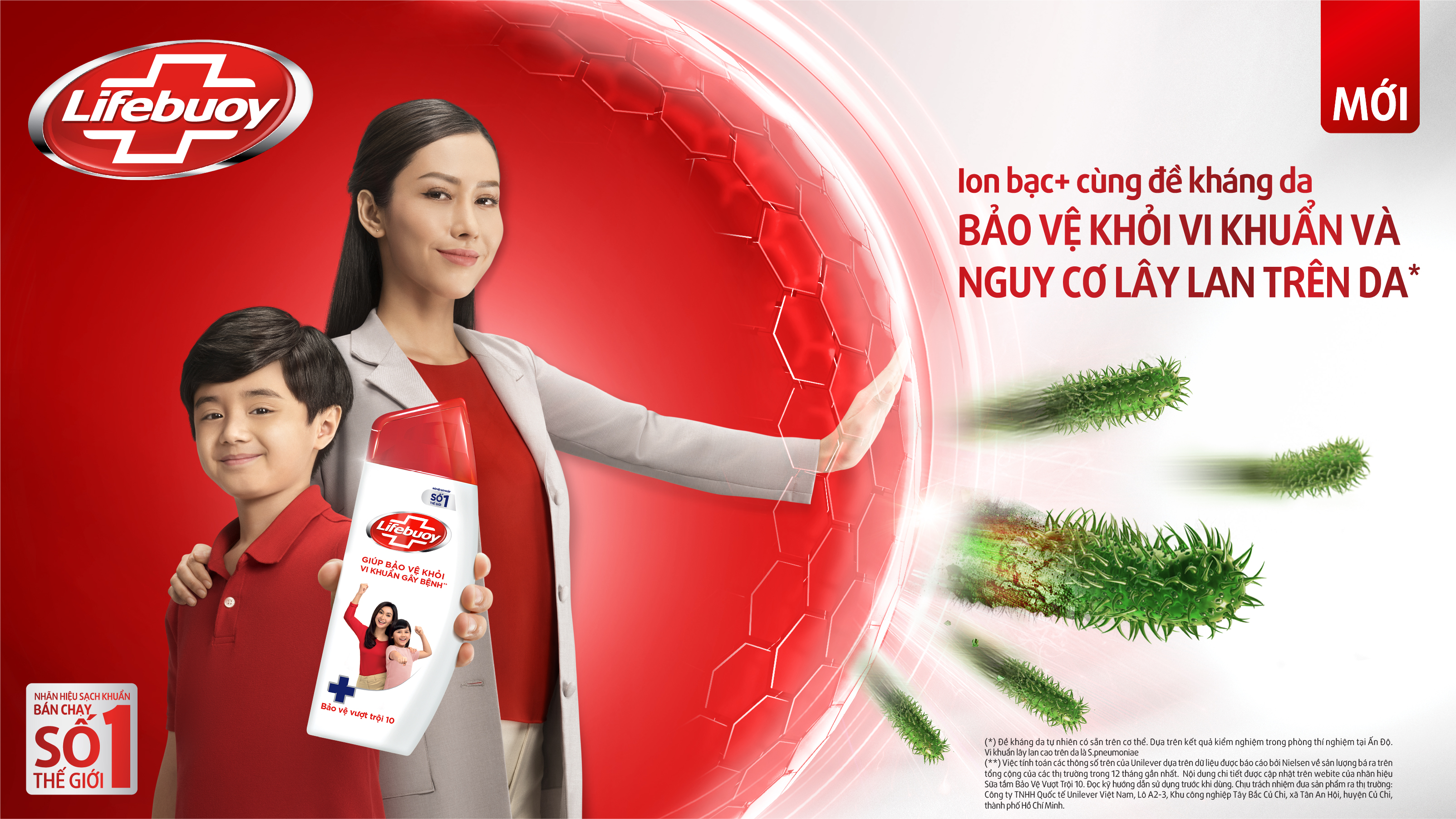 Sữa Tắm Lifebuoy Mát Lạnh Sảng Khoái 32866110 (850g)