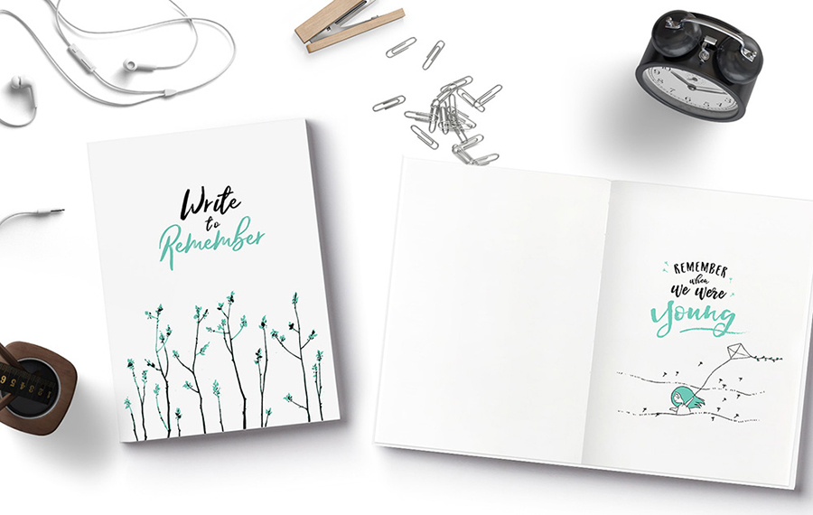 Sổ Tay Mở Phẳng A5 Write To Remember (14.85 x 21cm)