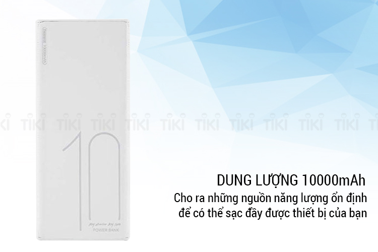 Pin Sạc Dự Phòng Remax RPP-88 10.000mAh - Hàng Chính Hãng