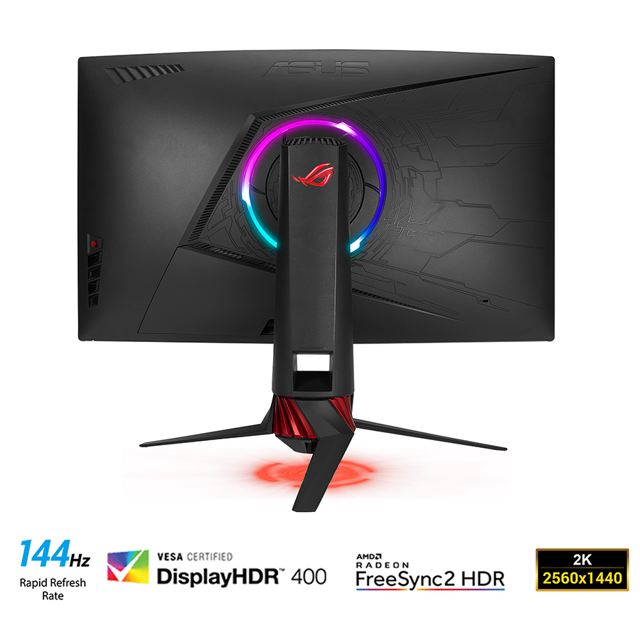 Màn Hình Cong Gaming Asus ROG STRIX XG32VQR 32 inch WQHD (2560x1440) 4ms 144Hz FreeSync VA - Hàng Chính Hãng