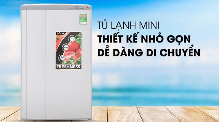 Tủ Lạnh Mini Aqua AQR-95ER-SV (90L) - Hàng chính hãng Tủ Lạnh Mini Aqua AQR-95ER-SV (90L) - Hàng chính hãng