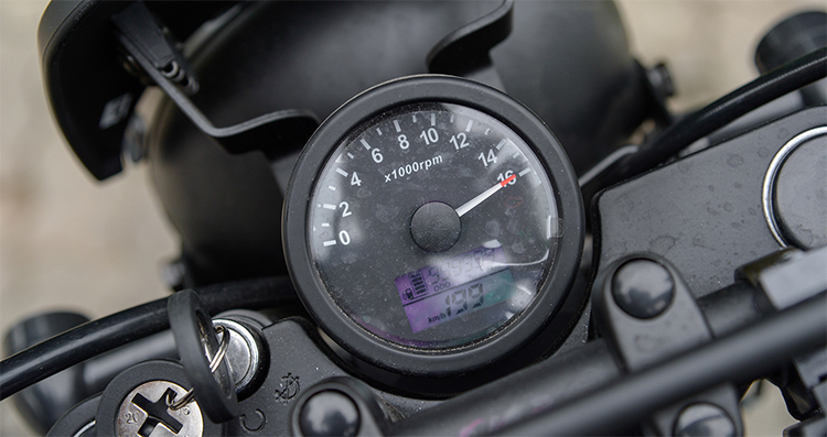 Xe Mô Tô Brixton Café Racer BX150R - Bạc