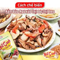 Bột Canh Nấm Bào Ngư Không Mỳ Chính Royal, được làm 100% từ muối biển, nấm bào ngư và các nguyên liệu tự nhiên, thơm ngon bổ dưỡng, giàu khoáng chất