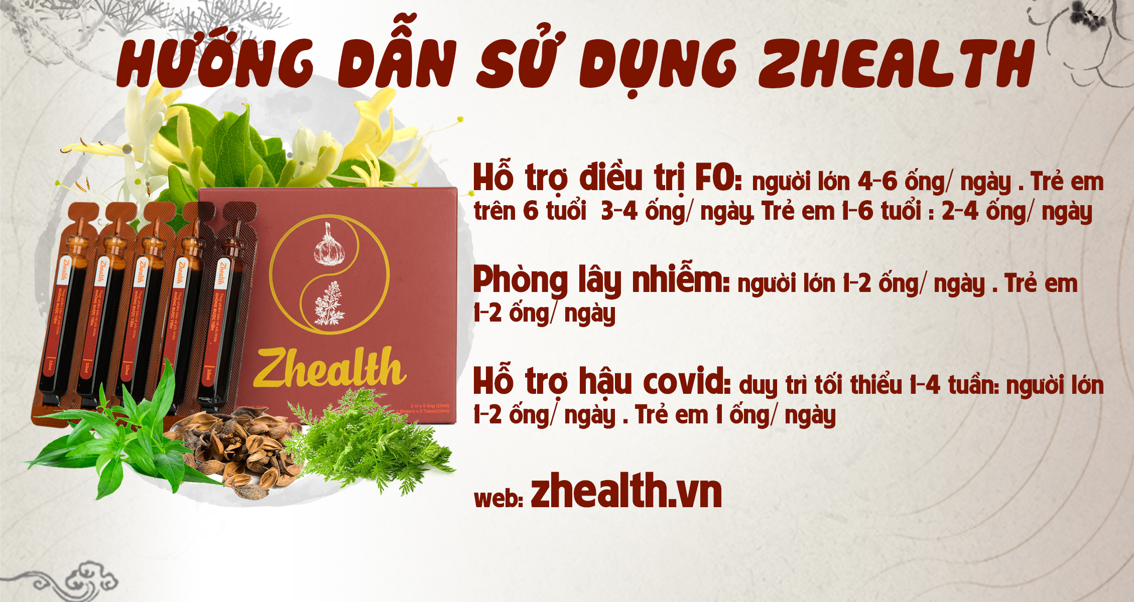 Siro Zhealth - Hỗ trợ tăng cường sức đề kháng, Hệ miễn dịch, Bổ phế, Giảm ho tức thì, Cải thiện sức khỏe đường hô hấp cho trẻ nhỏ, người già(10ml)