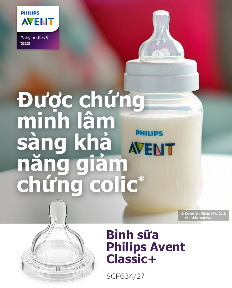 Bộ 2 Núm Ty Philips Avent Có Lượng Sữa Chảy Nhanh 4 Lỗ 634.27