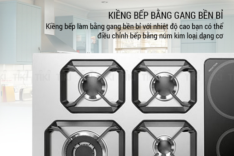Bếp Âm Gas Kết Hợp Từ Lofra HLS9G21 (89.8cm - 3600W) - Hàng Chính Hãng