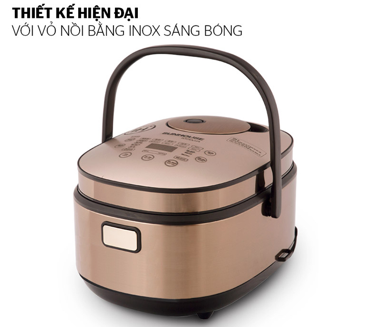 Nồi Cơm Điện Cao Tần Sunhouse Mama SHD8955 (1.5 Lít) - Hàng Chính Hãng