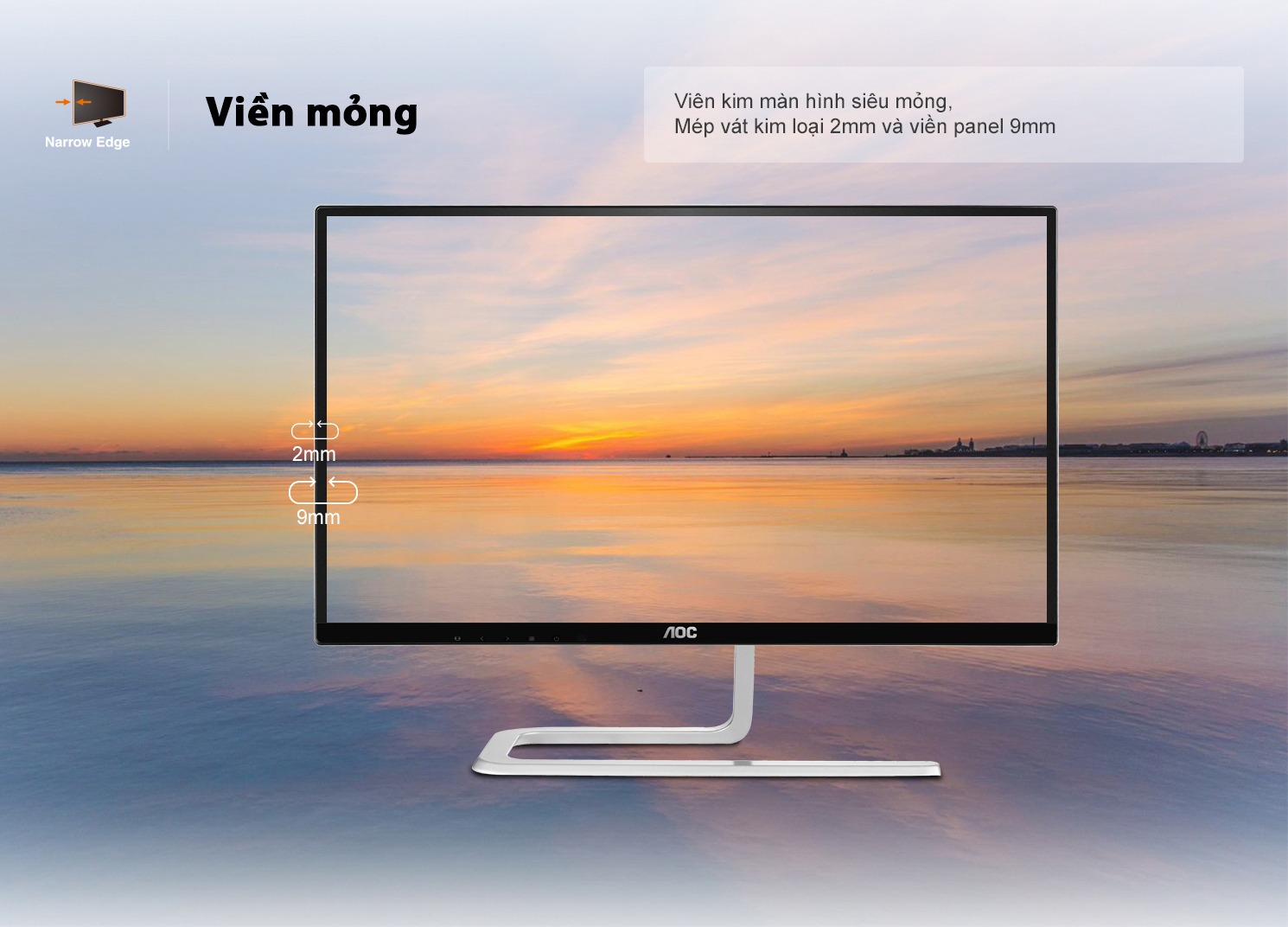 Màn Hình AOC I2781FH/74 27inch FullHD 5ms 76Hz IPS - Hàng Chính Hãng