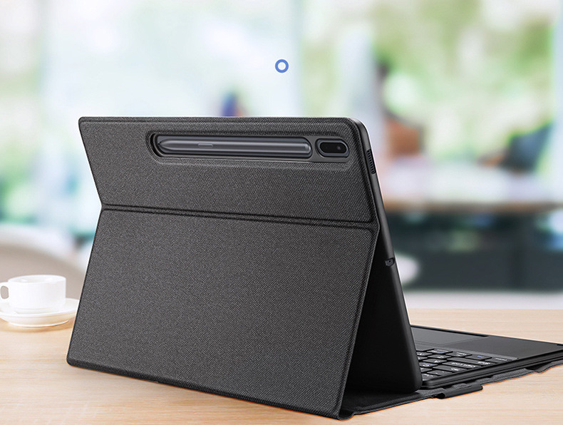 Bao da kèm bàn phím Bluetooth dành cho Samsung Galaxy Tab S7 T870 cao cấp - Hàng nhập khẩu