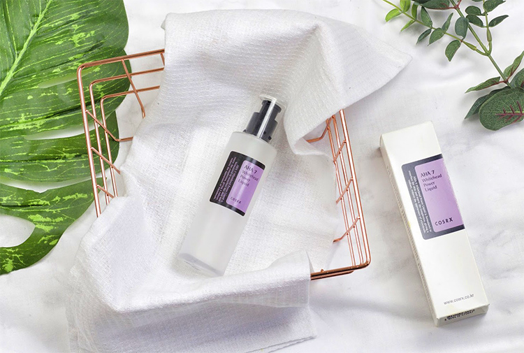 Tẩy Da Chết Ngăn Ngừa  Mụn Đầu Trắng Cosrx AHA 7 Whitehead Power Liquid 100ml - Phân Phối Bởi Nhà Bán Hàng