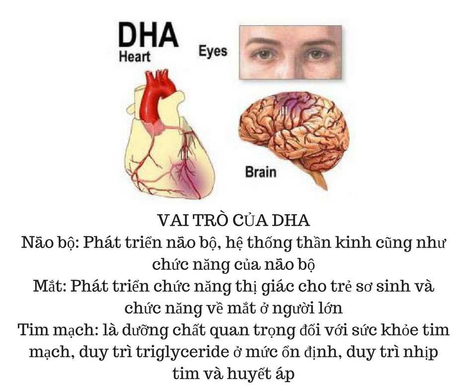 DHA cho trẻ