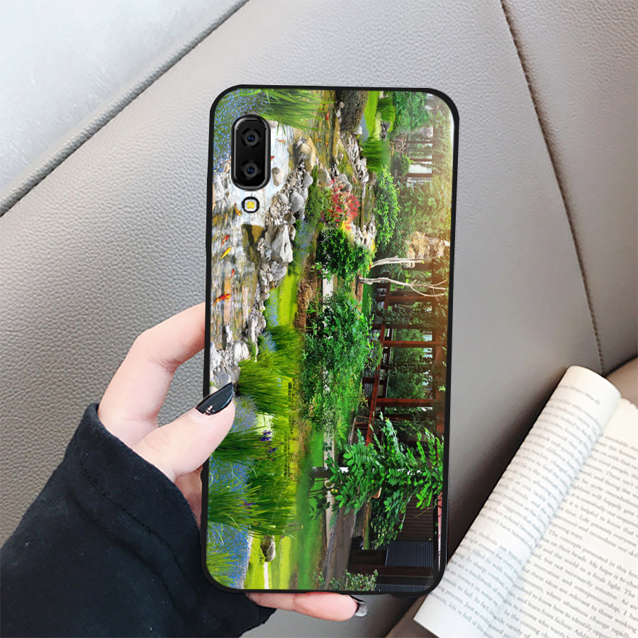 Ốp điện thoại dành cho máy Samsung Galaxy A70 - Vườn Hoa MS VHOA015