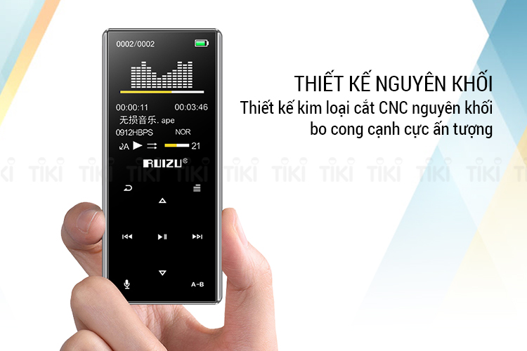 Máy Nghe Nhạc RUIZU D29 Loa Ngoài, 4GB (2019) - Hàng Chính Hãng