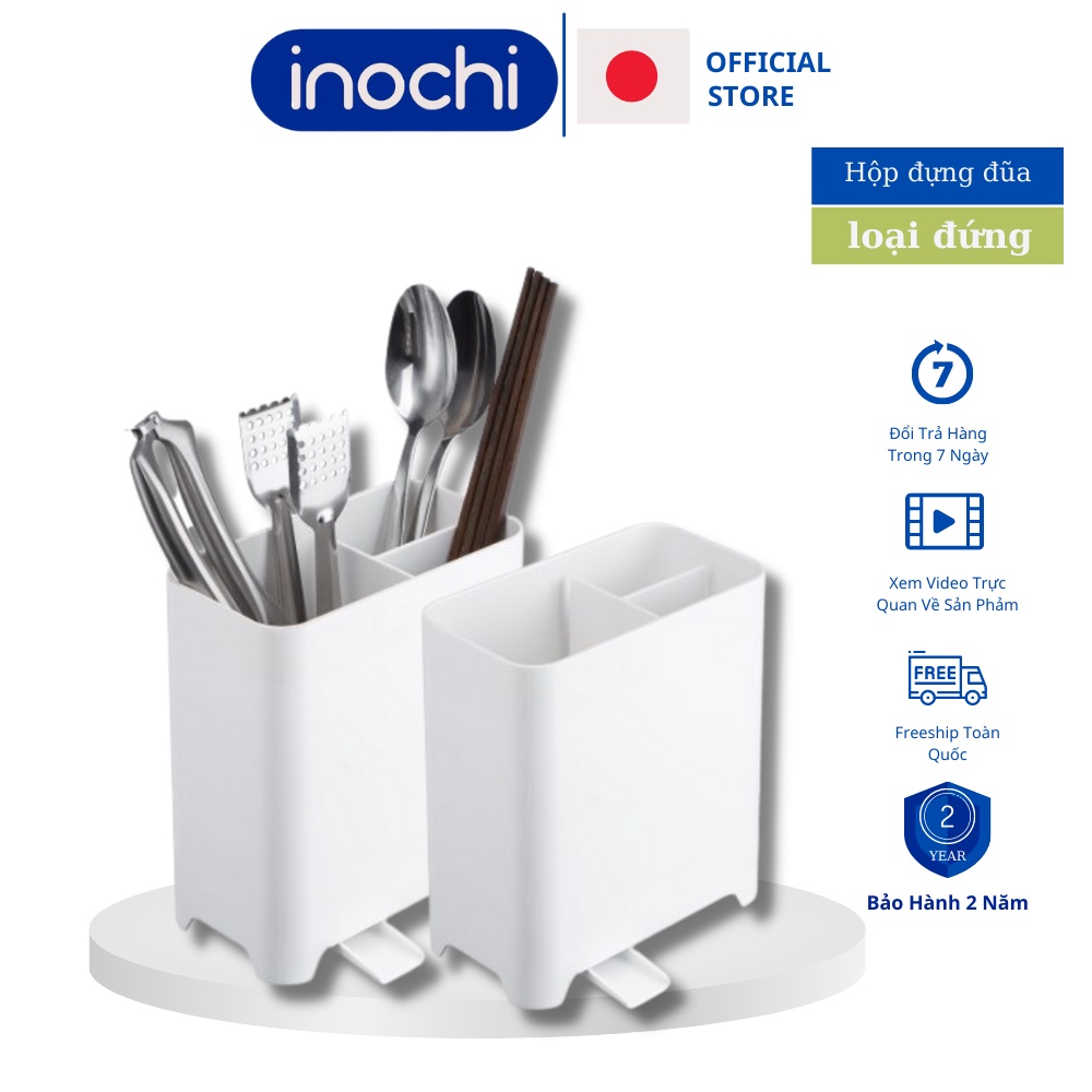 Hộp Đựng Đũa YoKo Sản Xuất Theo Tiêu Chuẩn Nhật Bản ( Tặng Kèm Khăn Lau PaKaSa ) - Hàng Chính Hãng - màu ngẫu nhiên