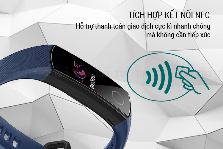 Vòng Đeo Tay Thông Minh Huawei Honor Band 4 Amoled - Hàng Nhập Khẩu