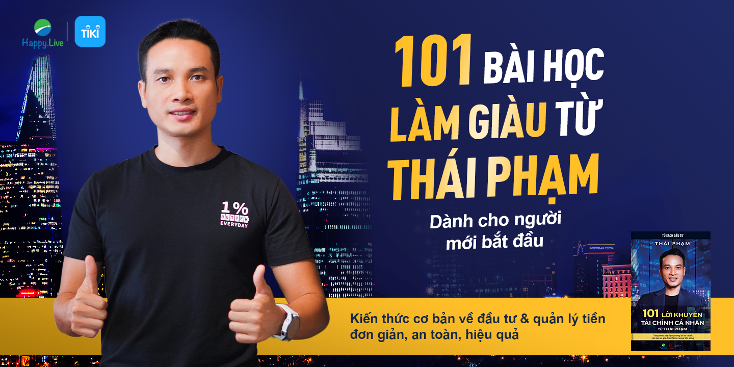 Mua 101 Lời Khuyên Tài Chính Cá Nhân Từ Thái Phạm tại HappyLive