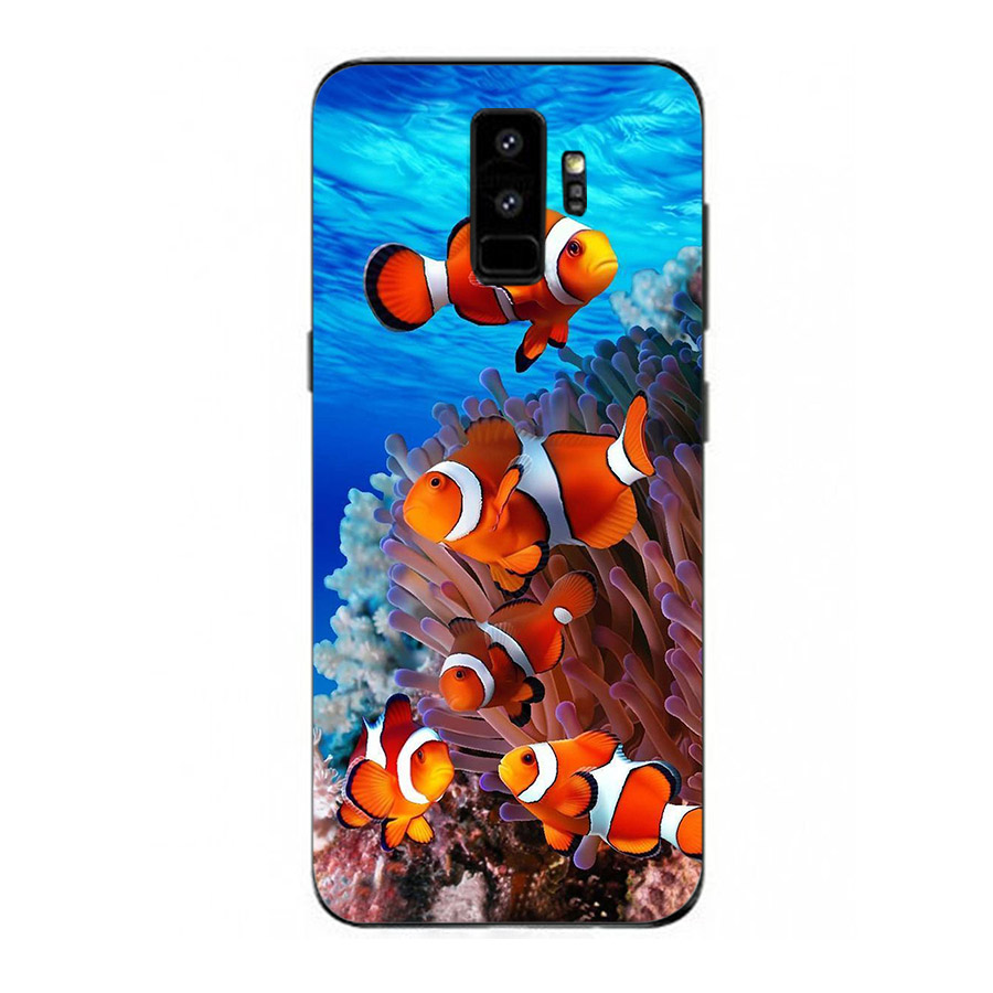 Ốp điện thoại dành cho máy Samsung Galaxy S9 - Cá hề MS ACMTU009