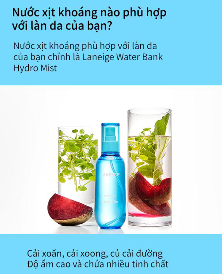Laneige Water Bank Hydro Mist 70ml