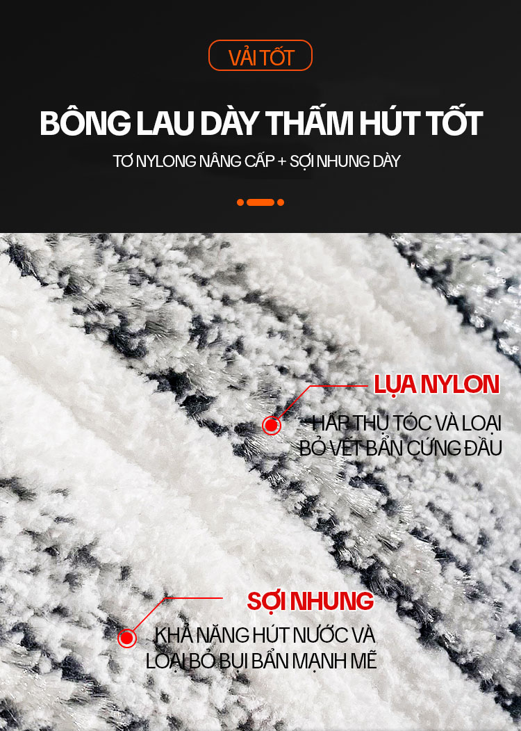 Bộ Cây Lau Nhà KITIMOP SM33 PRO, Thùng Lau Nhà Tự Vắt Thông Minh, Chổi Lau Nhà Xoay 360 Độ, Lau Sàn Làm Sạch