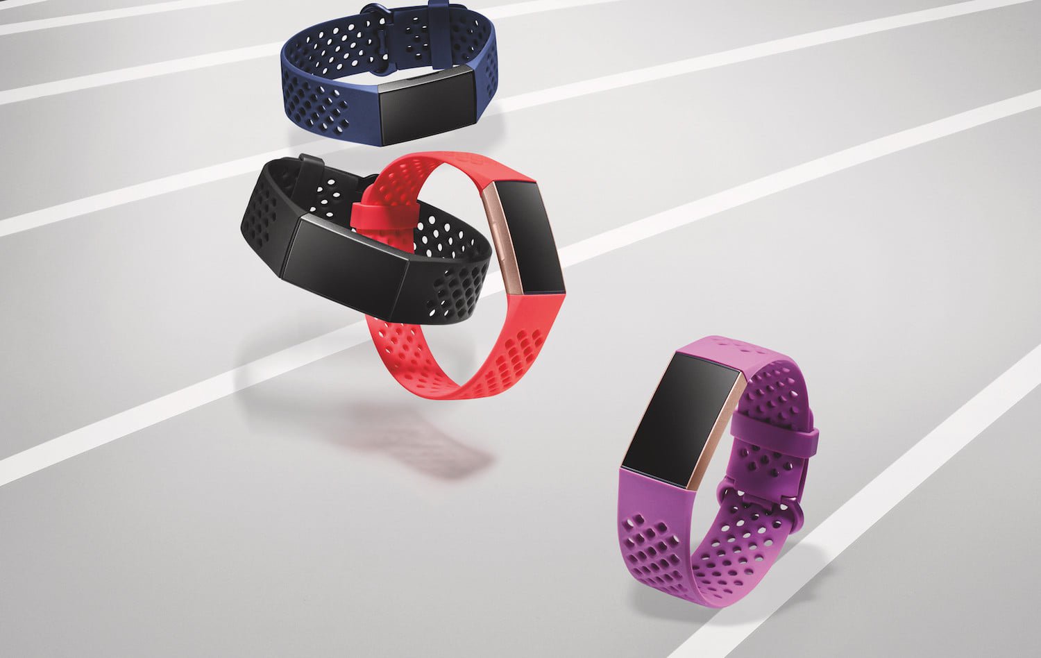 Vòng Đeo Sức Khoẻ Fitbit Charge 3 - Hàng Chính Hãng