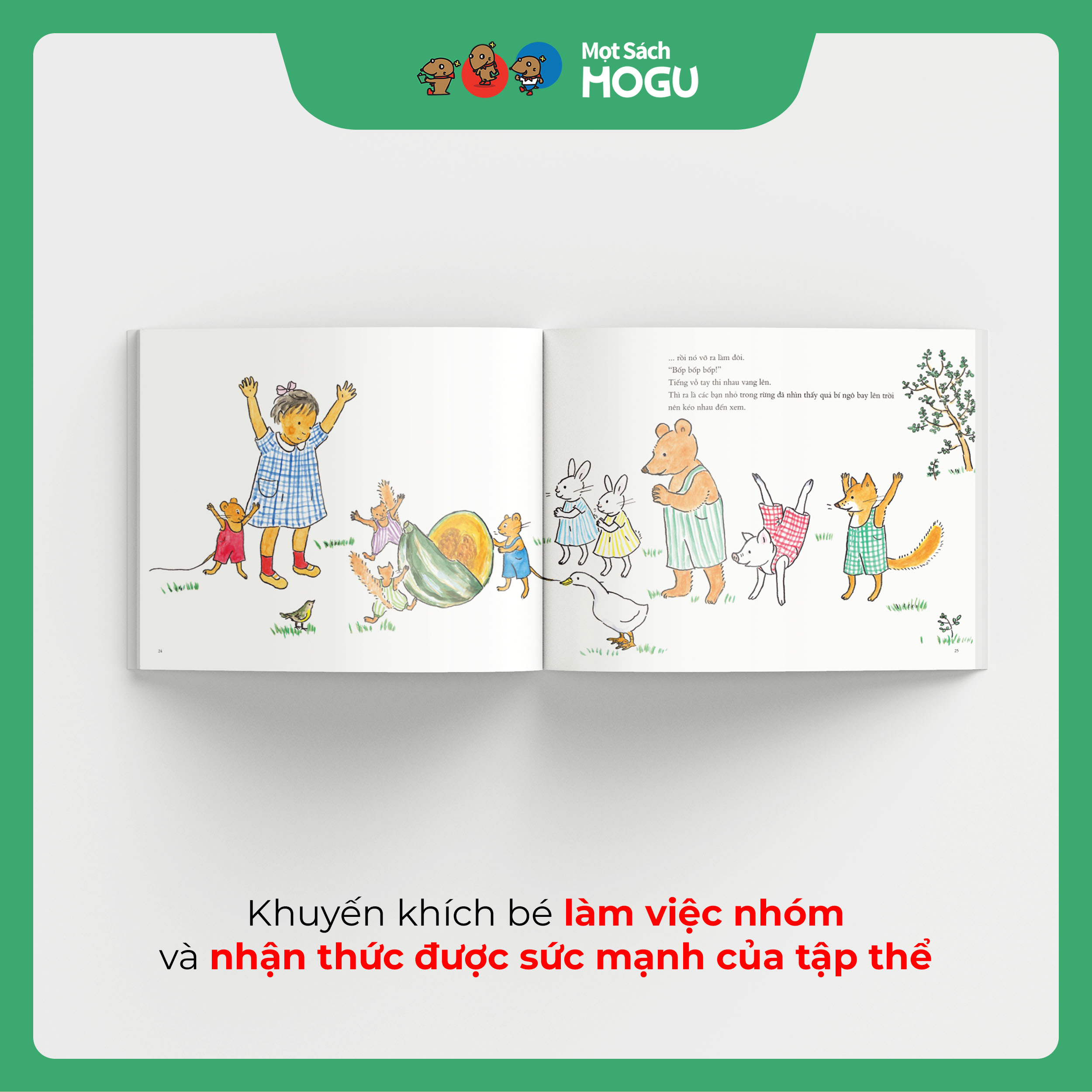 Truyện Ehon bé 3-4-5 tuổi - Gư-ri, Gư-ra và bạn Sư-mi-rê