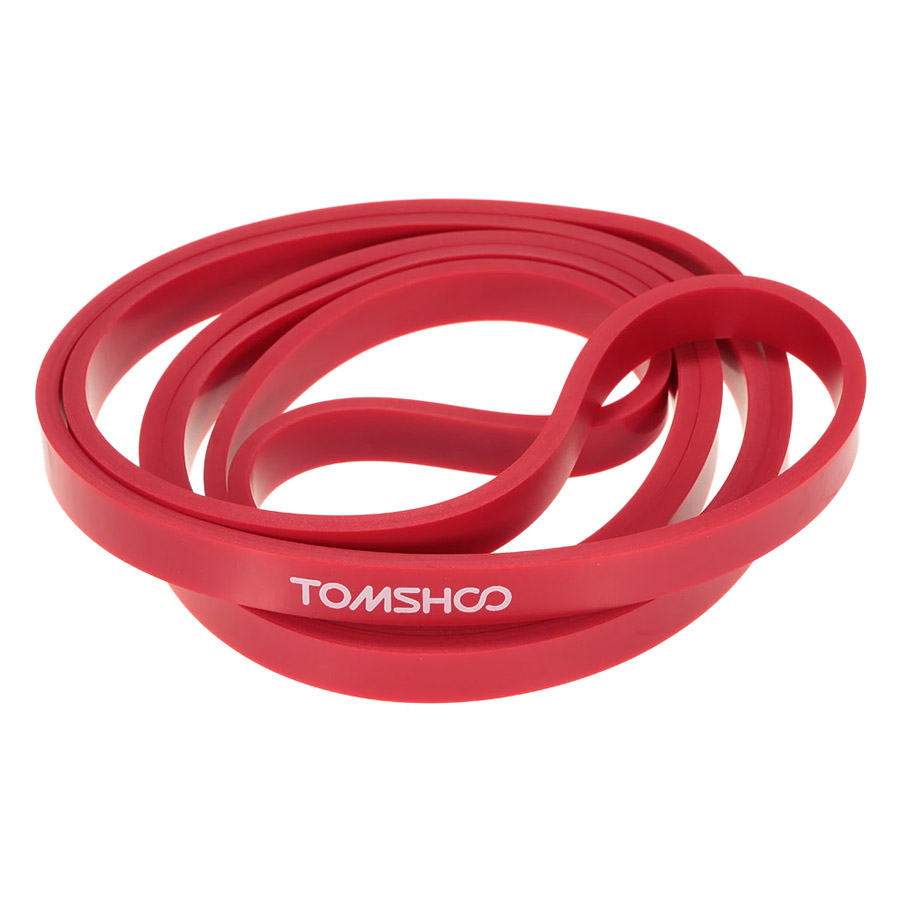 TOMSHOO 208cm Workout Loop Band Pull Up Assist Band Stretch Resistance Band Powerlifting Bodybulding Yoga Exercise