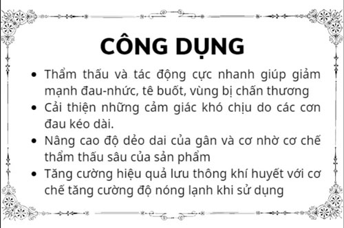 Cao xoa bóp thảo dược giảm đau Cổ-Vai-Gáy, Dầu xoa bóp gia truyền Quốc Cơ-Quốc Nghiệp 50ml