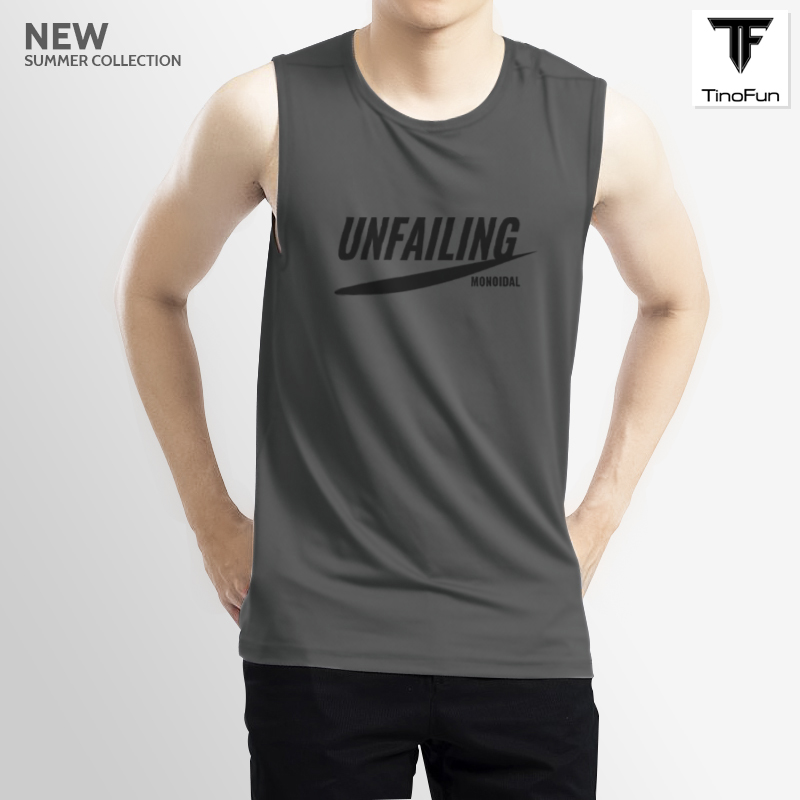Áo thun nam 3 lỗ TinoFun mã TT1 dáng Áo ba lỗ nam đẹp cổ tròn lót TankTop form rộng sát nách tập gym co giãn mùa hè thoáng mát cotton