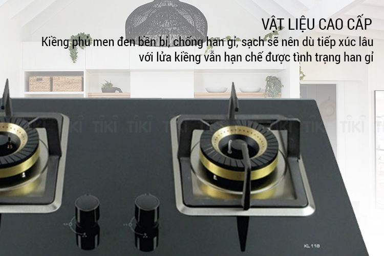 Bếp Gas Âm Kepler Cook KL 118 (75cm) - Hàng Chính Hãng