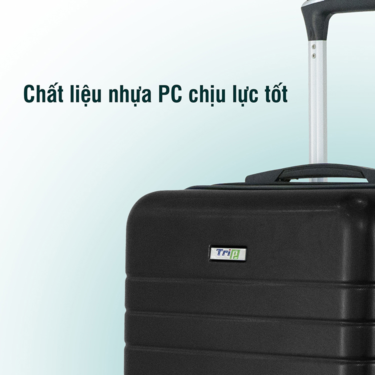 Vali Chống Trộm TRIP PC911 (Size 70) - Đen