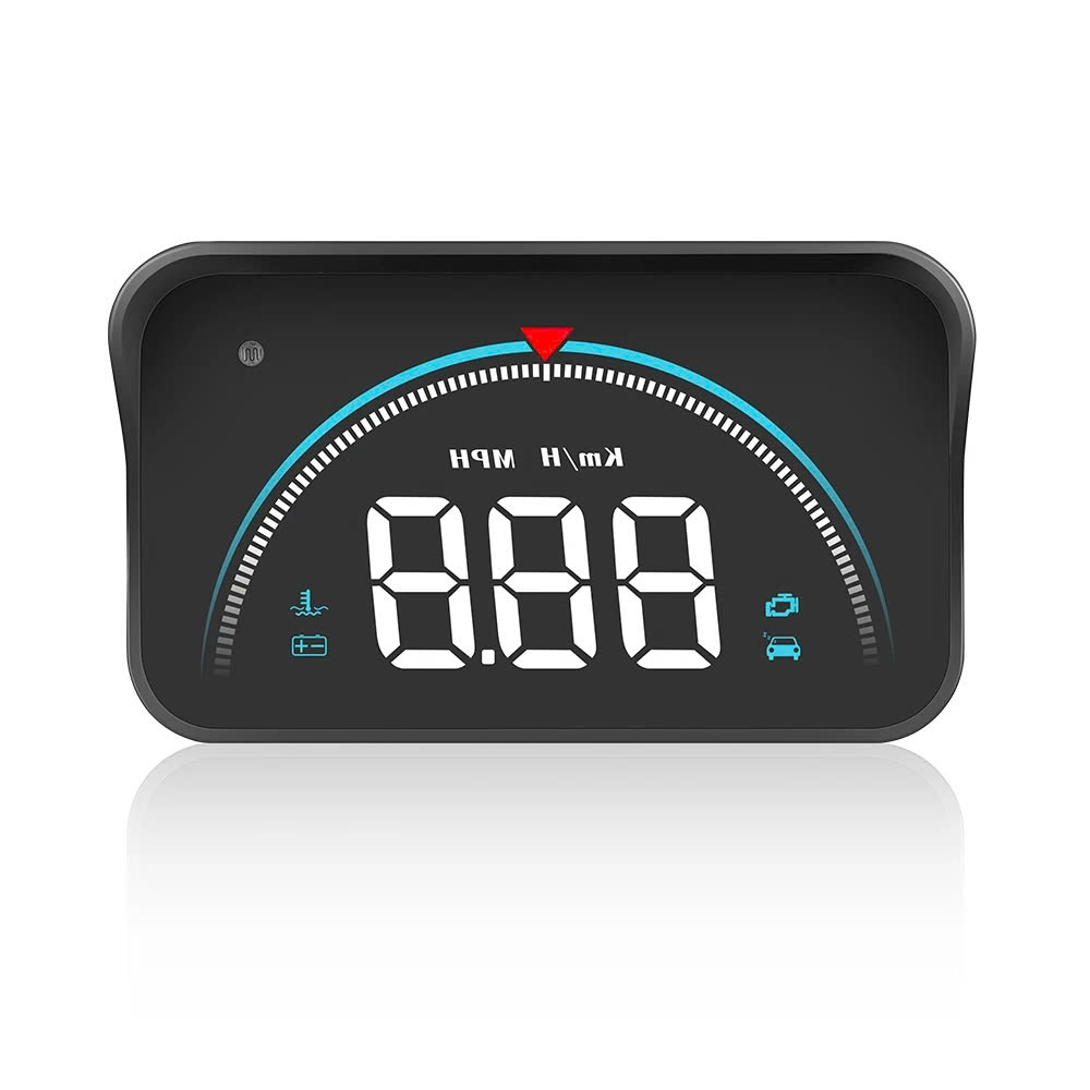 Thiết Bị Hiển Thị Tốc Độ Kính Lái Xe Hơi HUD OBD2 M8S 3.5 Inch Hiển Thị Rõ Nét Tự Lắp Đặt Đơn Giản Tại Nhà