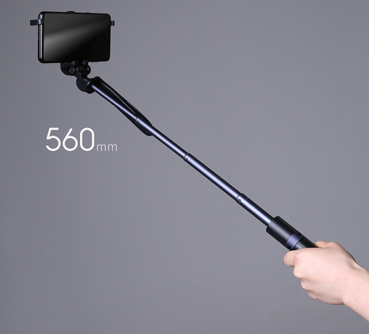Xiaomi Mijia Yuemi Selfie Stick Portable Foldable BT Extendable Tripod Monopod Self Shooting Stick with Video Stabilizer - Black