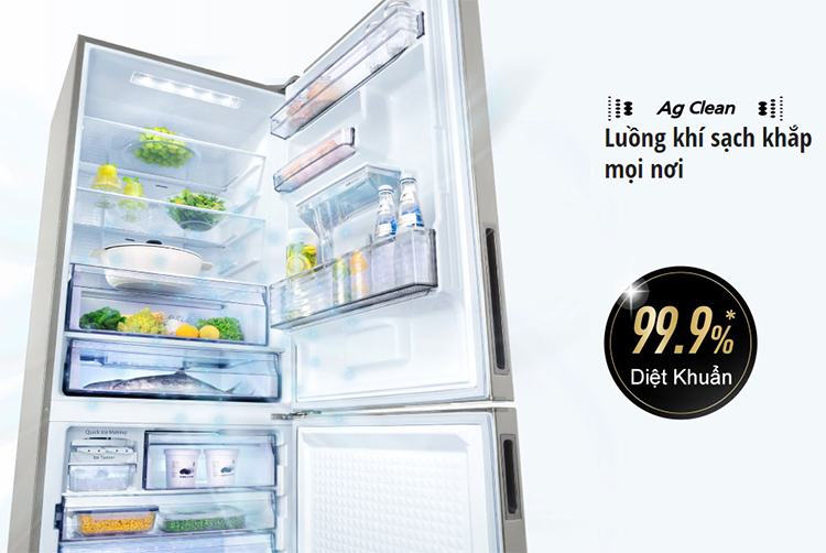 Tủ lạnh Inverter Panasonic NR-BX410WPVN (368L) - Hàng chính hãng - Chỉ giao tại Hà Nội