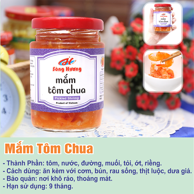 mắm tôm chua sông hương foods (hũ 430g) 1