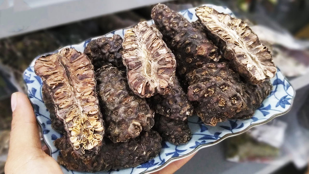 Trái Nhàu Khô Shop Thảo Dược Gói 500G - Tốt Cho Người Đau Xương Khớp - Tăng Cường Sức Đề Kháng Cho Cơ Thể