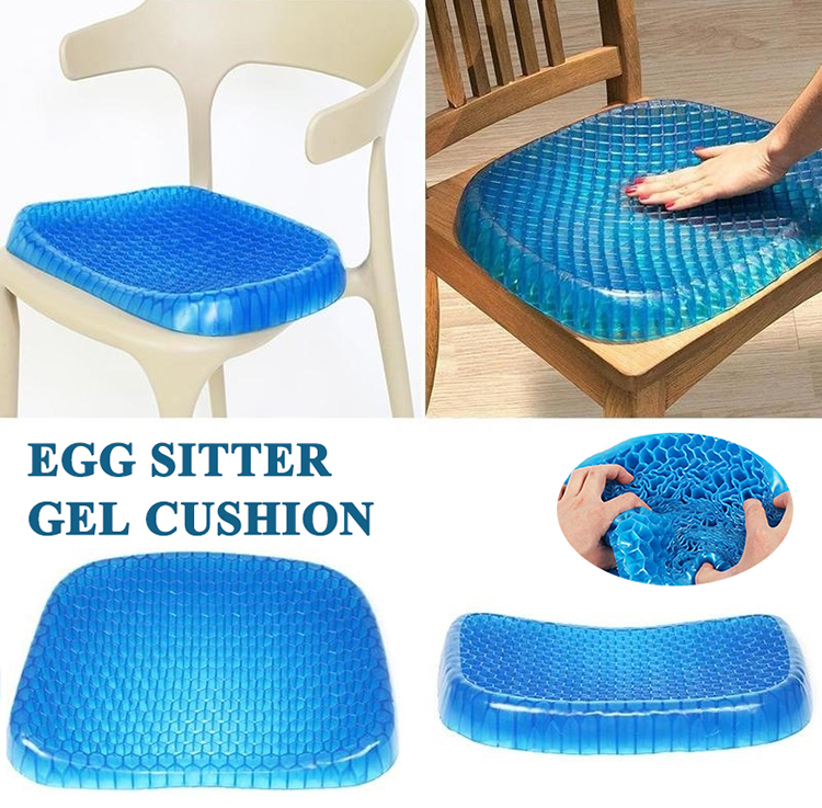 Seat Cushion Seat Protector Cushion Springy Blue Elastomer Home Office Supplies For Egg Sitter