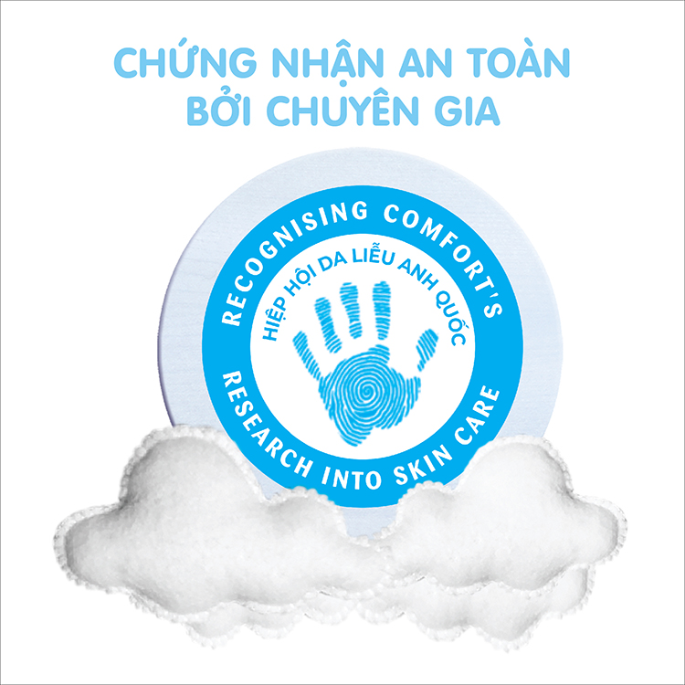 Nước Xả Vải Comfort Cho Da Nhạy Cảm (1.6L/Túi) - Phù Hợp Với Làn Da Em Bé (Giao mẫu ngẫu nhiên)