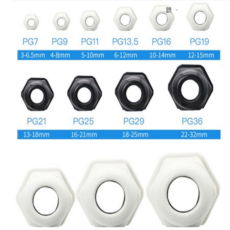 size ốc siết cáp nhựa