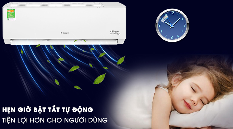 Máy lạnh Inverter Gree GWC09PB-K3D0P4 (1.0HP) - Hàng chính hãng - Chỉ giao tại Đà Nẵng