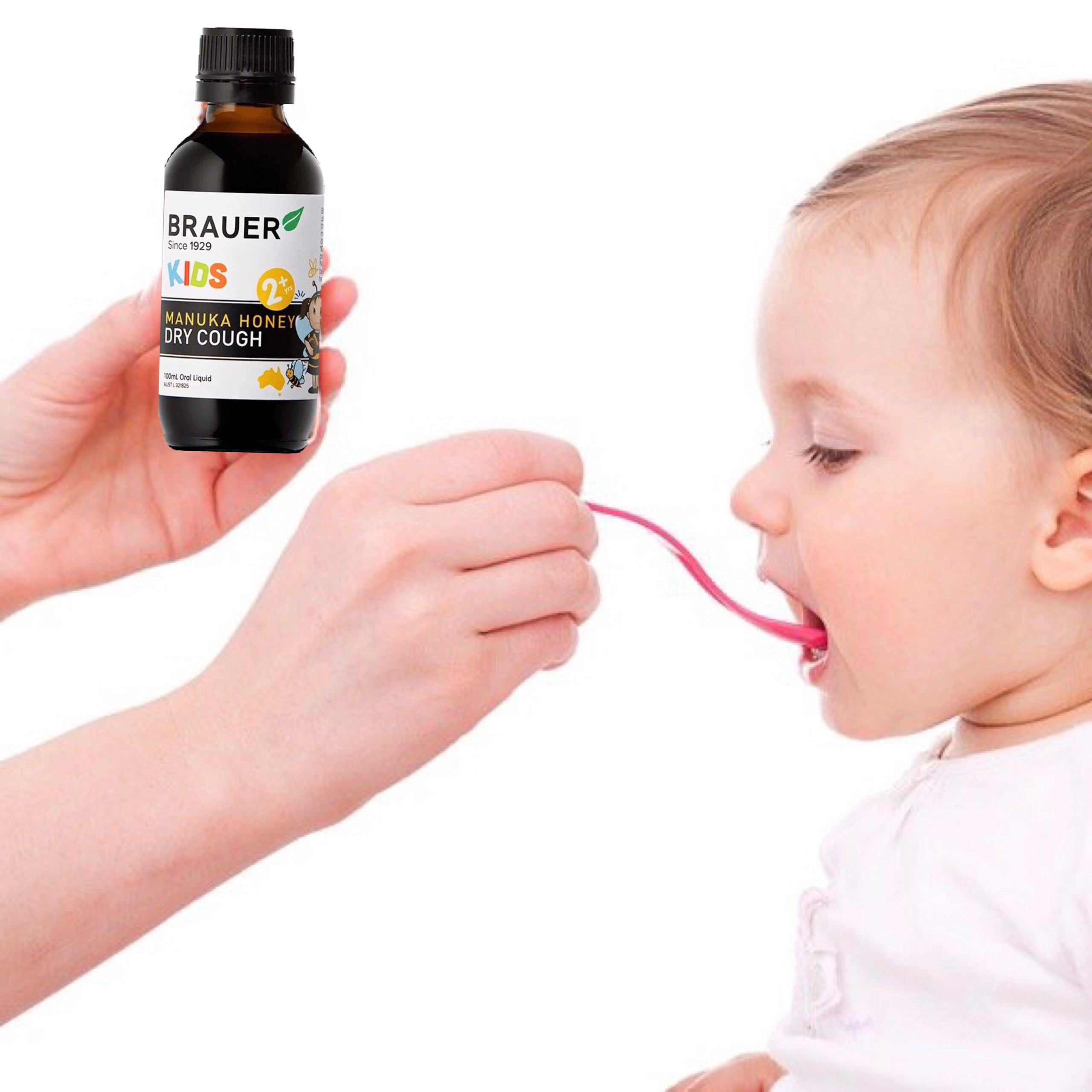 Hỗ Trợ Chữa Ho Cho Trẻ Brauer Kids Manuka Honey Dry Cough Chứa Các Thành Phần Thảo Dược Làm Giảm Các Cơn Ho Là Cách Hỗ Trợ Chữa Ho Cho Bé Hiệu Quả Lọ 100ml 6