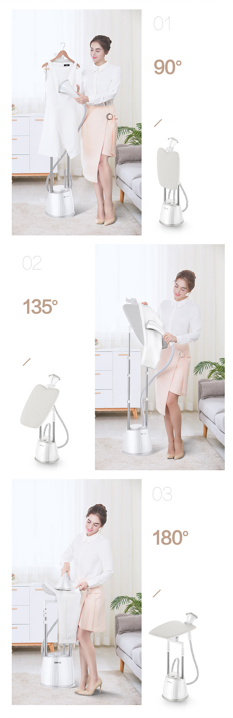 Bàn Ủi Hơi Nước SUPOR GT15AP-20