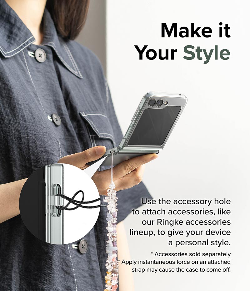 Ốp lưng dành cho Samsung Galaxy Z Flip 5 RINGKE Slim - Hàng Chính Hãng