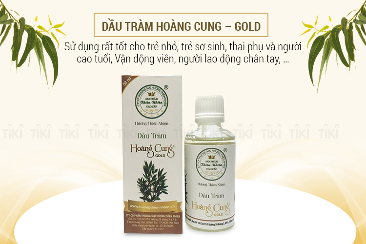 Dầu Tràm Hoàng Cung Gold - 50ml