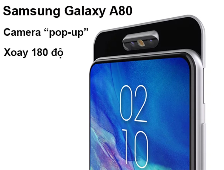 Điện Thoại Samsung Galaxy A80 (128GB/8GB) - Hàng Chính Hãng