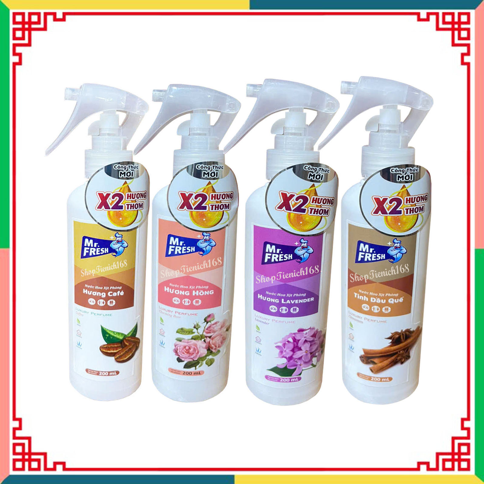 Nước hoa xịt phòng khử mùi Hando 200ml Hương Lavender