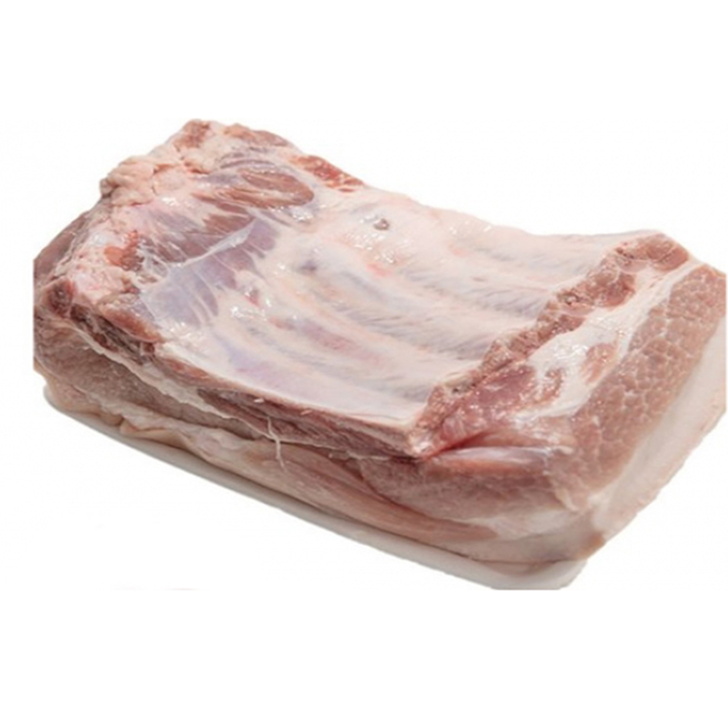 Thịt ba  rọi heo có xương - Ba chỉ sườn - Hàng đông lạnh nhập khẩu