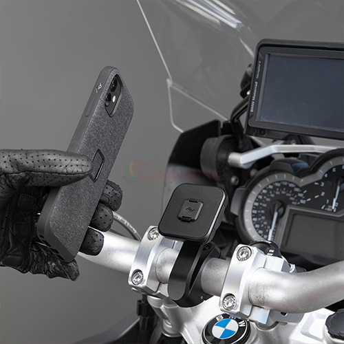 giá đỡ điện thoại trên trên motor peak design motocycle bar mount m-mm-ab 1